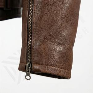 Chaqueta de Motociclista de Cuero Genuino para Hombre de la Mejor Calidad, Nueva Colección de Invierno, Chaquetas de Motocicleta con Protecciones Desmontables Personalizadas - Product Image 6