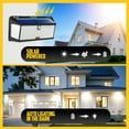 Bell + Howell Bionic XL Pro 1000 lumen solare LED sensore di movimento luce da parete per la sicurezza esterna - Product Image 2