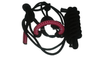 Laisse de travail fantaisie en nylon PP de 8 mm d'épaisseur, magnifiquement conçue, durable, réglable, avec rembourrage en coton et crochet pour laisses de nez.