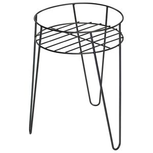 Best Arrival Long Metal Plant <b>Pot</b> <b>Stand</b> Round Iron Planter Support Indoor Outdoor - Product Image 1