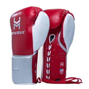 Gants d'entraînement de boxe sur mesure de qualité supérieure en cuir de vachette véritable anti-UV, légers, à doigts complets et anti-humidité - Product Image 1