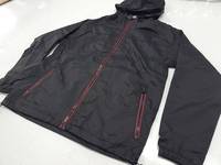 Blouson Bomber Unisexe Noir Camouflage Formel avec Fermeture Éclair Imperméable et Coupe-Vent sur le Devant, Coutures Premium
