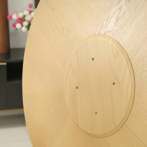 Puerta Pano Duradera de Madera de Roble Moderno Long Viet, con Núcleo de Contrachapado y MDF, Revestida con Chapa de Madera, Pieza de Mueble con 1 Año de Garantía - Product Image 3