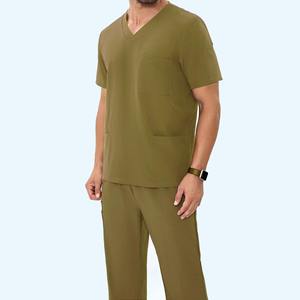 2026 New Hospital Uniforms for Nurses Beauty Salon Dentists-Breathable Jersey <b>Scrubs</b> for Men and Women - Product Image 2