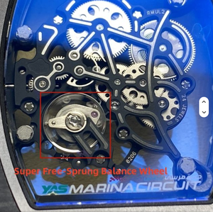 Reloj Automático para Hombre Richardes RMUL2 de Fábrica VA con Movimiento de Balance de Resorte Libre, Caja de Aleación NTPT y Esqueleto Cuadrado - Product Image 2