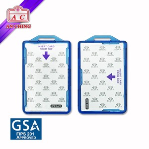 Porte-badges en plastique rigide à double face bloquant les RFID - Product Image 4