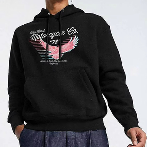 Sudadera con Capucha ''SOSH 4'' para Hombre, Sudadera de Forro Polar con Estampado de la Costa Oeste - Product Image 1