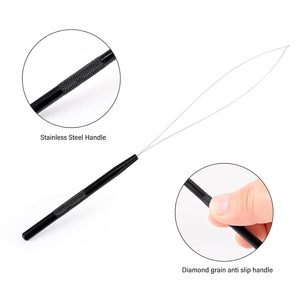 Hair <b>Extension</b> Pliers Stainless Steel <b>Extension</b> Installation Tool For Beads Links And Hair Styling Applications - Product Image 3
