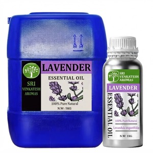 Lavender <b>Essential</b> <b>Oil</b> Steam Distilled Botanical <b>Oil</b> for Cosmetic Personal Care Aromatherapy Soap Candle Making Bulk Supply - Product Image 1