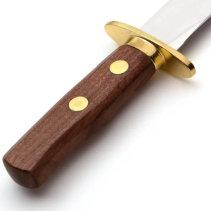 Couteau de chasse à lame fixe LEGACY BLADES de qualité industrielle avec manche en bois, lame en acier inoxydable, étui en cuir, garantie 3 ans - Product Image 2