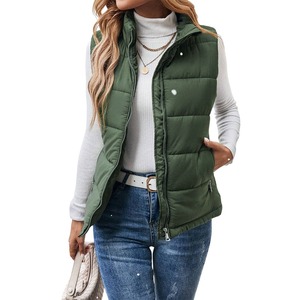 Chaleco Acolchado sin Mangas con Cuello Alto para Mujer, Modelo 2025, Superventas - Product Image 5