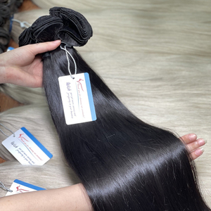 Extensions de Cheveux Humains Trame Liée Main Droite Remy Vietnamien Soyeux Doux Naturel Durable Vente en Gros - Product Image 6