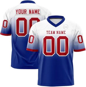 Jersey de Fútbol Americano Personalizado, Mezcla de Spandex, Sublimación, Nombre y Número del Jugador Personalizados, Proveedor, Calidad Premium - Product Image 3