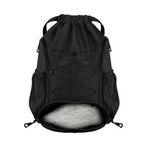 Sac à dos d'entraînement de football professionnel 7v7 avec bandes réfléchissantes et poches en maille ventilée pour équipement sportif - Product Image 2