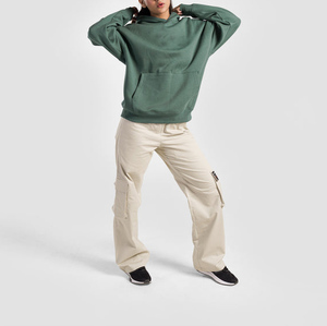 Sweat-shirts à capuche décontractés à manches longues pour femmes, pulls tendance à cordon de serrage pour femmes - Product Image 4