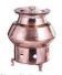 Calentador de Comida Tipo Buffet, Redondo, de Acero Inoxidable Sostenible, Color Oro Rosa, de Lujo, para Fiestas, Catering y Uso en Hoteles - Product Image 3