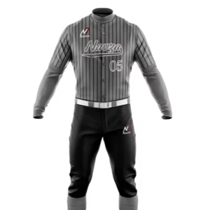 ชุดเบสบอลดีไซน์ใหม่ล่าสุด สไตล์ใหม่ คุณภาพพรีเมียม สีพื้น - Product Image 1