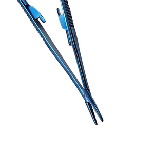 ที่จับเข็มไมโครแบบมืออาชีพ Castroviejo ทำจากสแตนเลส ใช้สำหรับเย็บแผลในศัลยกรรม ชุดเครื่องมือจักษุแพทย์ - Product Image 4