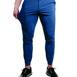 Pantalon cargo tactique pour homme, sportif, tissé, coupe droite, mi-longueur, extensible 4 directions, séchage rapide, taille élastique, poches zippées, idéal pour la randonnée et le golf - Product Image 1
