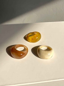 Anillos de Dedo de Resina Personalizados para Mujeres, Niñas y Niños, para Fiestas y Bodas, por GLOWIN FASHION - Product Image 4