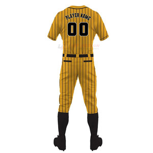 <b>Unique</b> Design Breathable 100% Polyester Baseball Uniforms Teams Premium Quality Sublimated Customized Colors Sizes OEM Service - Product Image 3