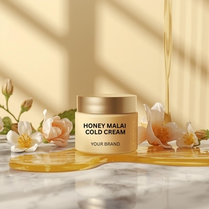 Crème hydratante au miel Malai en marque privée pour peaux sèches |   Fabricant de crème nourrissante pour le visage en hiver - Product Image 1