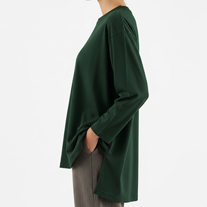 Camiseta Oversize de Algodón 100% Personalizada OEM/ODM para Mujer, Transpirable, de Manga Corta, para Verano, con OEM - Product Image 6