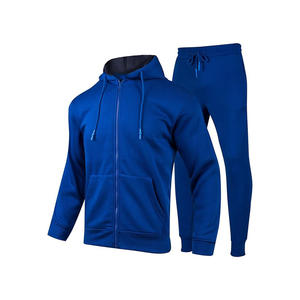 Conjunto Deportivo Informal Unisex de Algodón Grueso para Hombre, Sudadera con Capucha y Pantalones Deportivos - Product Image 6