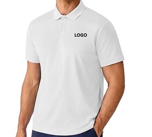 Men's Custom Design Breathable Knitted for Shirt Soft Cotton Short Sleeve Quick Dry Customizable Wholesale Available - Product Image 5