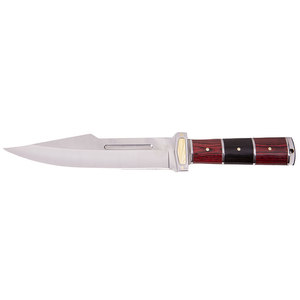 Couteau Bowie en acier inoxydable pour la randonnée, la chasse et les activités de plein air, avec une construction durable en acier inoxydable et une poignée ergonomique - Product Image 4