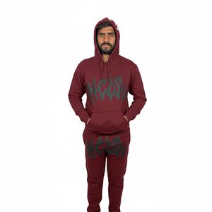 Ropa Deportiva de la Mejor Calidad, Conjuntos Deportivos de Invierno, Logotipo Personalizado, Felpa Técnica de Algodón, Entrenamiento para Hombre, Talla Grande, Transpirable - Product Image 6