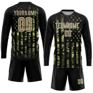 2026 Breathable Soccer Uniform Set for Men Custom Logo Team Uniform Quick Dry Lightweight OEM Sports Wear Sublimation Soccer Set - Product Image 2