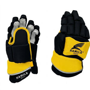 Gants de hockey sur glace à doigts entiers, best-seller, pour entraînement professionnel, nouveau design, équipement de lacrosse pour jeunes, gants de hockey sur glace pour terrain. - Product Image 6
