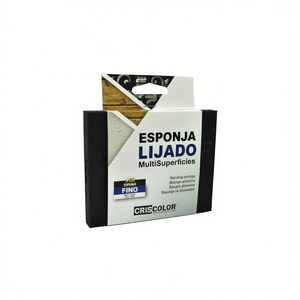 ESPOMJA Bloc éponge givré 12,5*10*1,2 cm à grain fin pour ponçage et récurage - Product Image 2