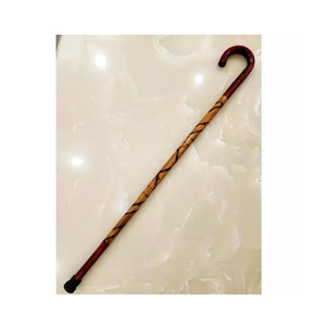 Bastón de Madera Maciza con Mango de Corcho y Bloqueo Giratorio de 3 Secciones para Personas Mayores, Ayuda de Movilidad Ajustable, Capacidad de 250 lb, Venta al por Mayor OEM - Product Image 1