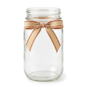 25mm Champagne Gold Red Edge Stitch Grosgrain <b>Ribbon</b> Factory Direct Bulk Supply Wedding Decor Cake Event Styling Floral Crafts - Product Image 1