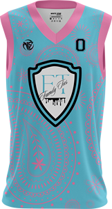 Ensemble de maillots de basket-ball pour hommes, sans manches, col en V, imprimé numérique, uniformes en mesh, shorts à cordon de serrage, respirant, imprimé paisley, 100% coton - Product Image 2