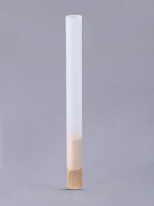 Pinched Wood <b>Filter</b> with French White Paper Tube Pre make Rolled Tube Premium Quality King Size 170 units Box - Product Image 4