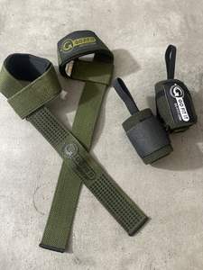 Ensemble de bandes de maintien élastiques en néoprène pour poignets et sangles de musculation légères et antidérapantes réglables pour l'entraînement en force - Product Image 2