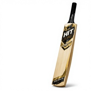 Batte de cricket en saule anglais de qualité supérieure HIT ZONE, édition Power Stroke professionnelle, avec un équilibre et un contrôle supérieurs - Product Image 1