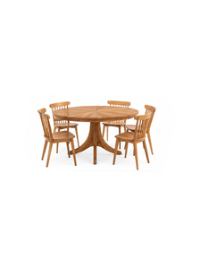 Chaise de salle à manger moderne en bois avec dossier à tiges et pieds coniques, design scandinave pour usage domestique - Product Image 2