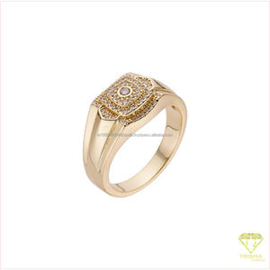 Anillo cuadrado de plata 925 premium con diamante cultivado en laboratorio para compradores mayoristas de joyería - Product Image 5
