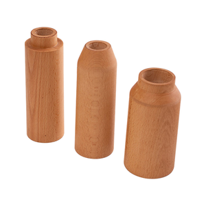 Florero Ligero de Madera Maciza para Sala de Estar, Flores Secas, Decoración del Hogar, Regalo Grande para el Día de la Madre, MULTI CRAFT - Product Image 2