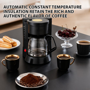 Cafetera Automática de Goteo, 8 Tazas, Jarra de Vidrio Eléctrica, Uso Doméstico, Diseño Moderno, Fácil Operación, 450W, 850ML - Product Image 2
