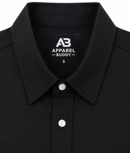 Camiseta de Manga Corta Casual para Hombre, Marca AMY, 100% Algodón, Corte Regular, Lisa, con Logotipo Personalizado al por Mayor - Product Image 5