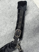 Fabricant direct Cheval équestre Nylon 1 pouce licou rembourrage en polaire douce et laisse de cheval 2mtr Halters de selle anglais d'Inde
