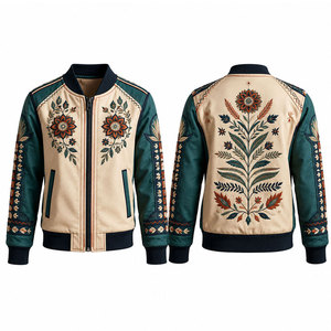 Vestes brodées pour hommes très vendues, fabriquées avec des matériaux de qualité supérieure, idéales pour la mode. - Product Image 1