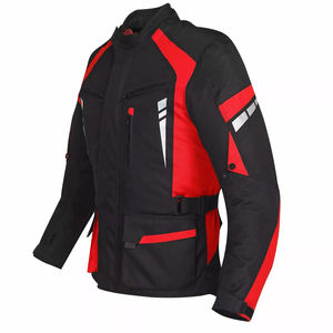 เสื้อแจ็คเก็ตมอเตอร์ครอสแบบกำหนดเองสำหรับผู้ชาย ระบายอากาศได้ดี ผลิตจากโพลีเอสเตอร์ ทนทาน เหมาะสำหรับการแข่งขันออฟโรด ผลิตโดยโรงงาน OEM พร้อมบริการพิมพ์ลายตามแบบที่กำหนดเอง - Product Image 5