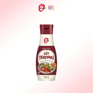Salsa Teriyaki O'food 250g – Glaseado Dulce y Sabroso al Estilo Japonés, Listo para Usar con Pollo, Salmón, Salteados, BBQ y como Salsa para Mojar - Product Image 1