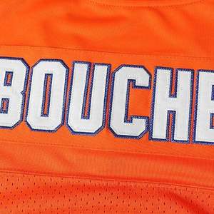 Maillot de football unisexe orange à col en V et manches courtes, numéro 9, impression sublimée Waterboy, maille respirante en polyester, antibactérien - Product Image 4
